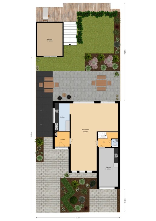 mediumsize floorplan